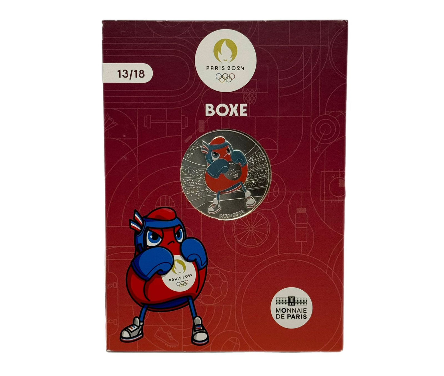 10 Euro 2023 - Mascotte Juegos Olímpicos París 2024