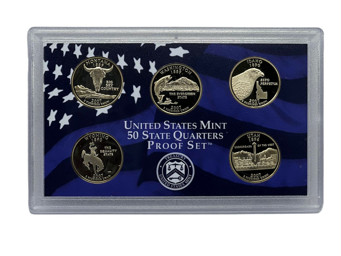 USA 1/4 50 Estados 2007 Proof Set