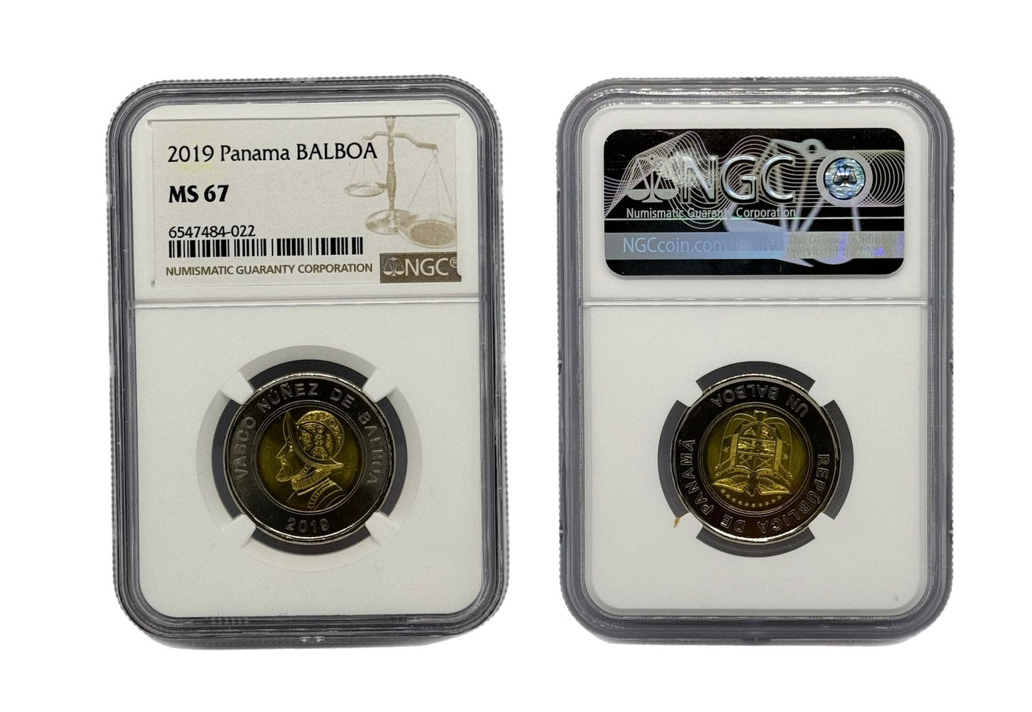 Balboa 2019 Panamá NGC