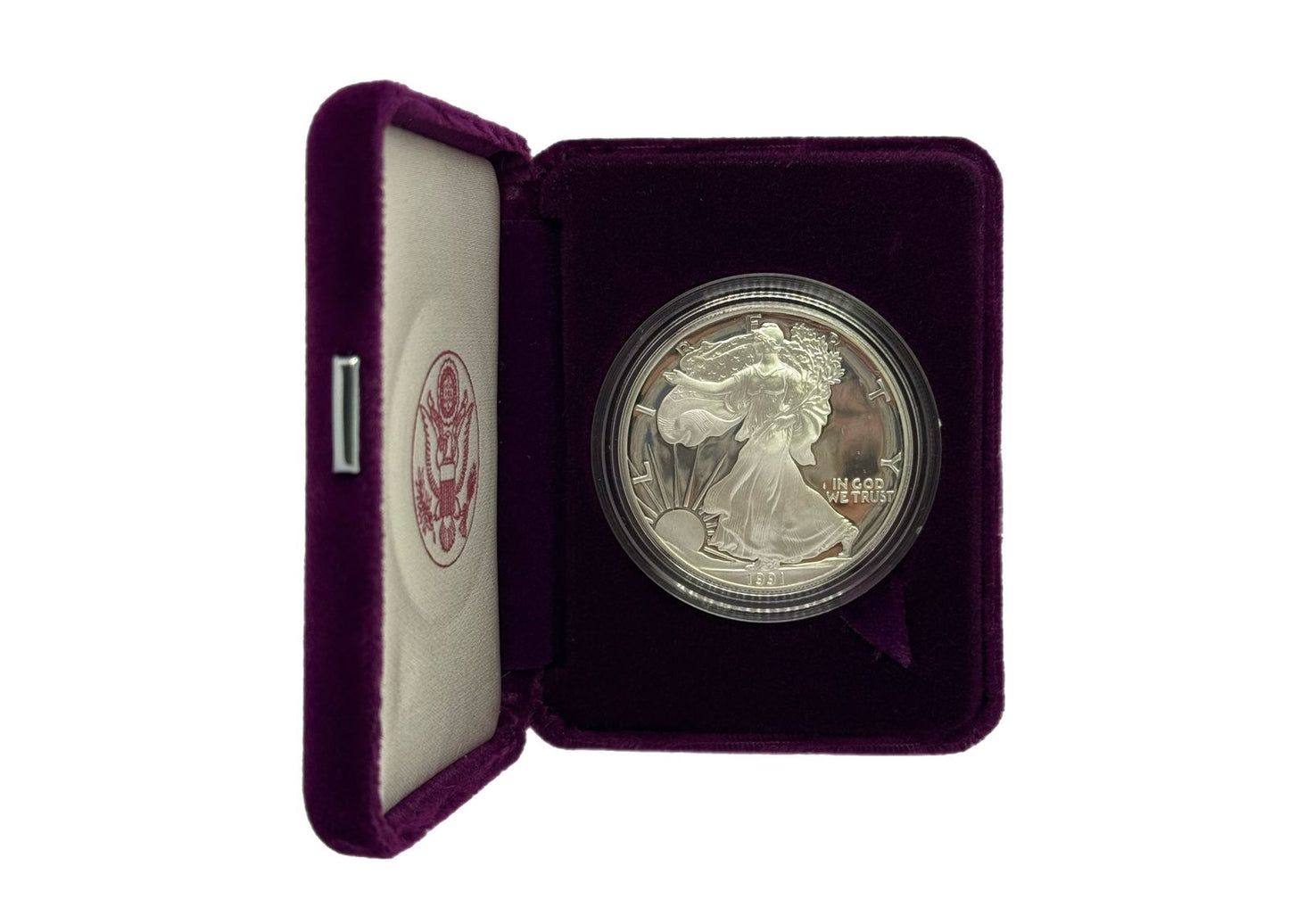 1 Dólar Silver Eagle 1991 USA