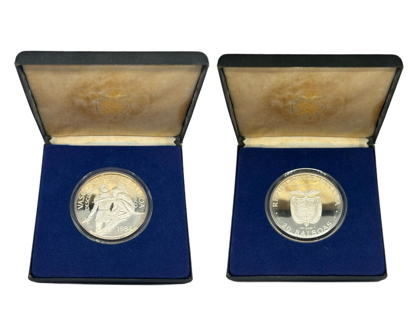 20 Balboas Panamá 1984 - Vasco Nuñez de Balboa