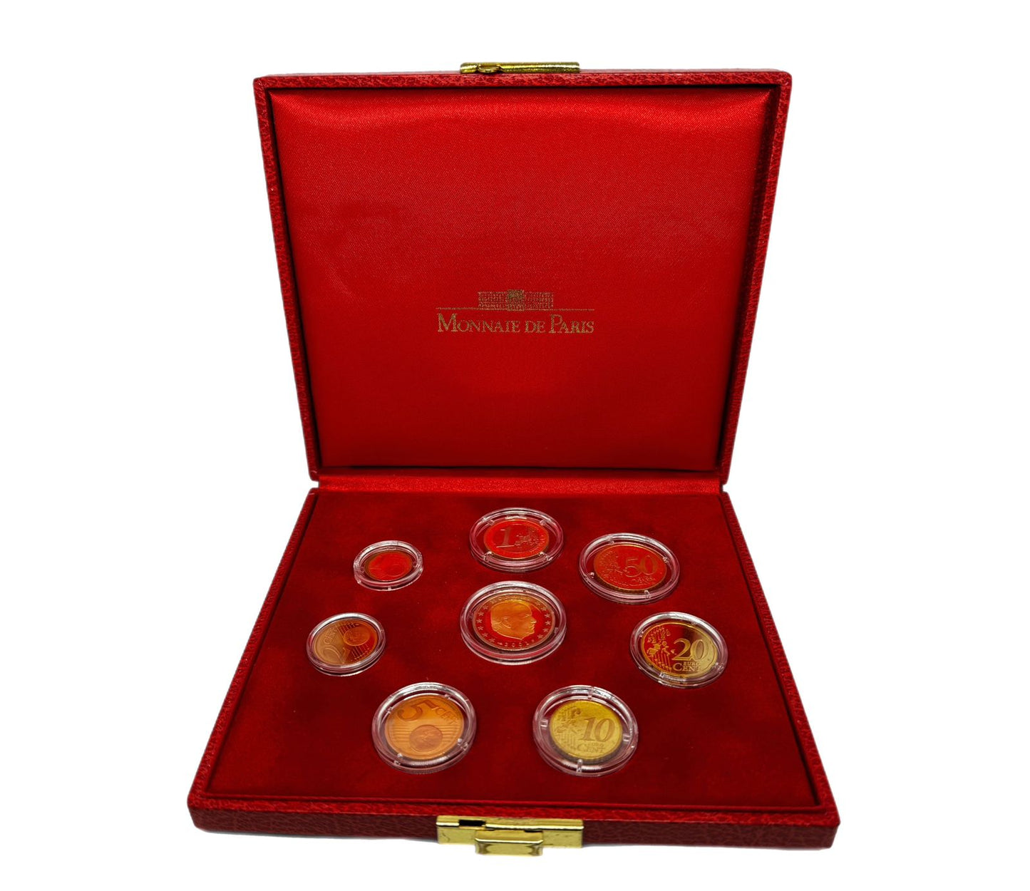 Set de Monedas de Euro Proof 2001 - Monaco