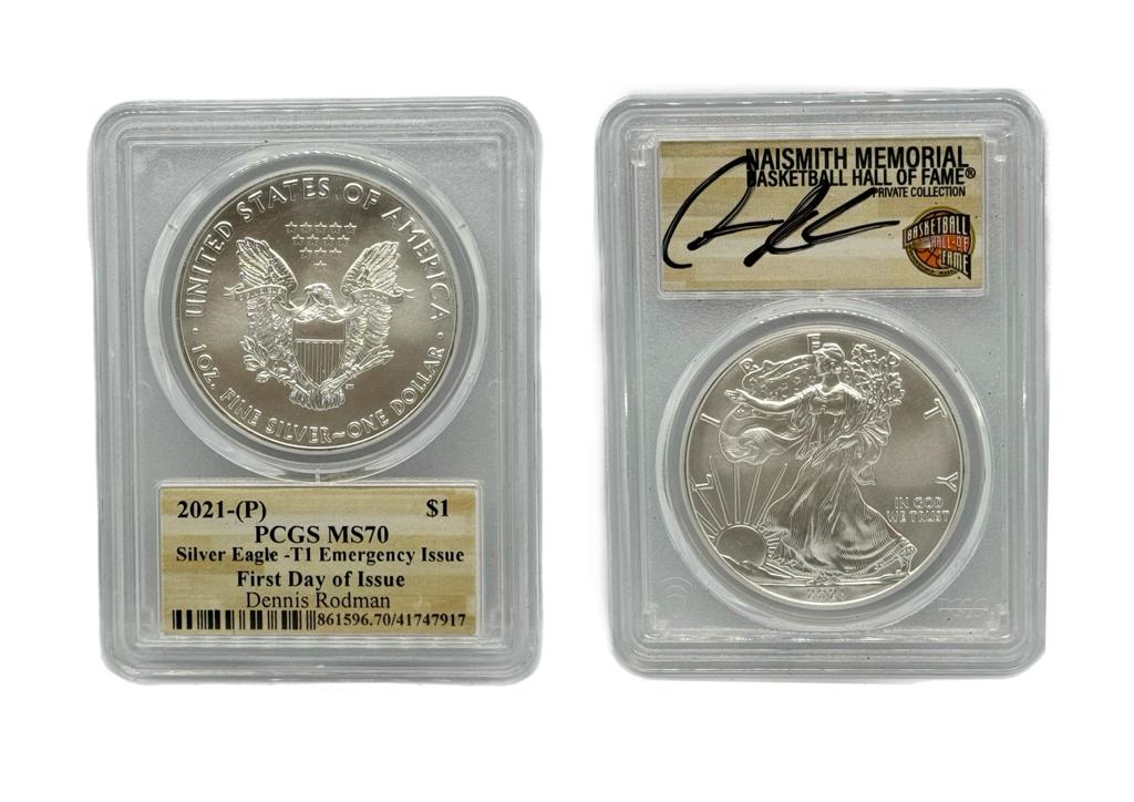 1 Dólar Silver Eagle - T1 Emergency Issue 2021-(P) PCGS