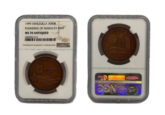 3000 Bolívares 1999 Venezuela NGC