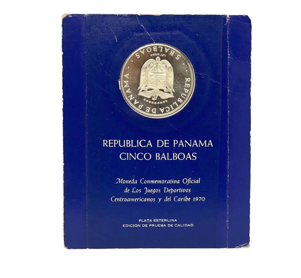 5 Balboas (Juegos Deportivos Centroamericanos y del Caribe Panamá) 1970