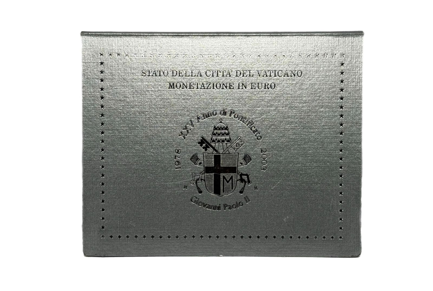 Set de Monedas 2003 del Vaticano - Circulación