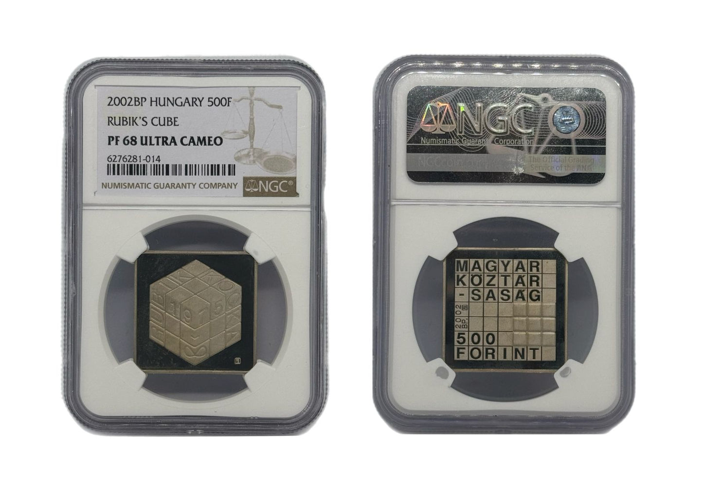 500 Florines 2002 Hungria NGC