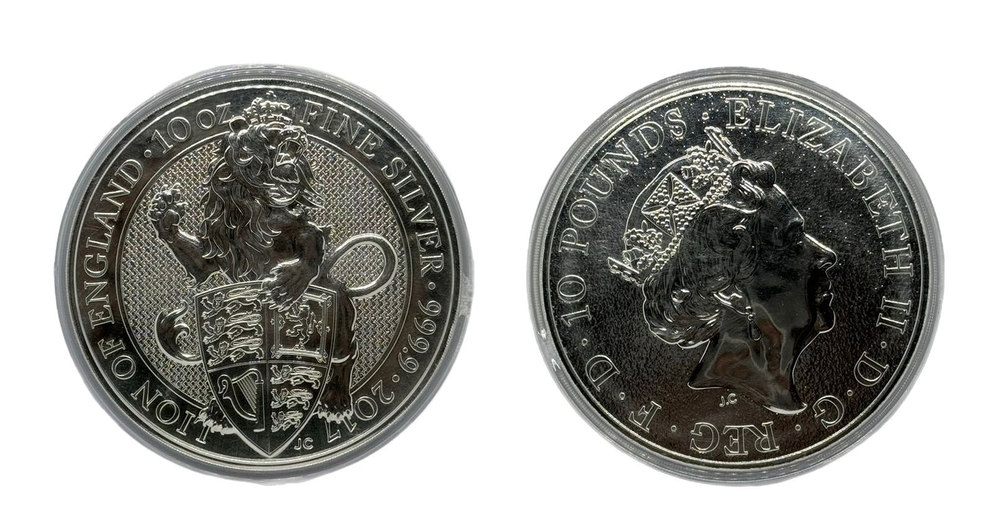 10 Pounds 2017 - León de Inglaterra