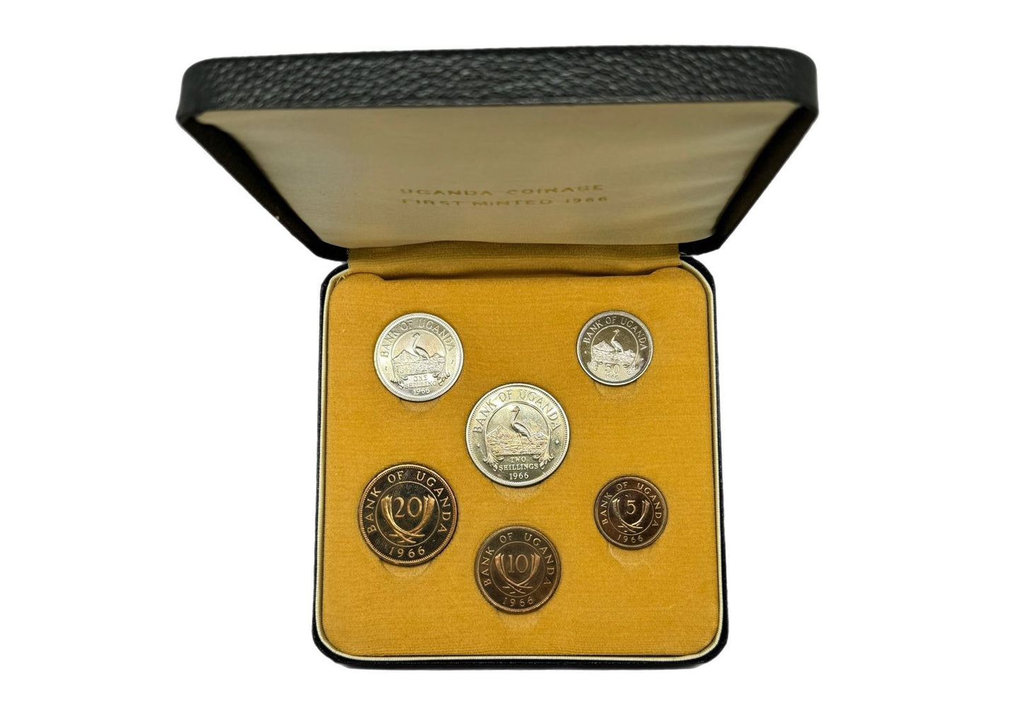 Set de 6 Monedas 1966 Uganda