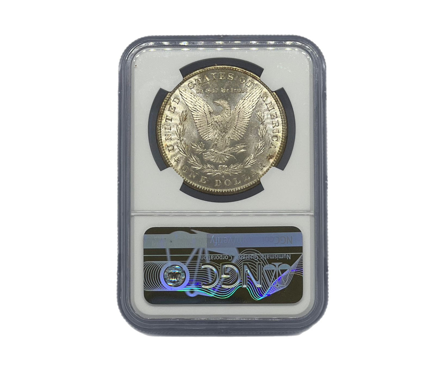 1 Dólar Morgan Plata 1880 NGC