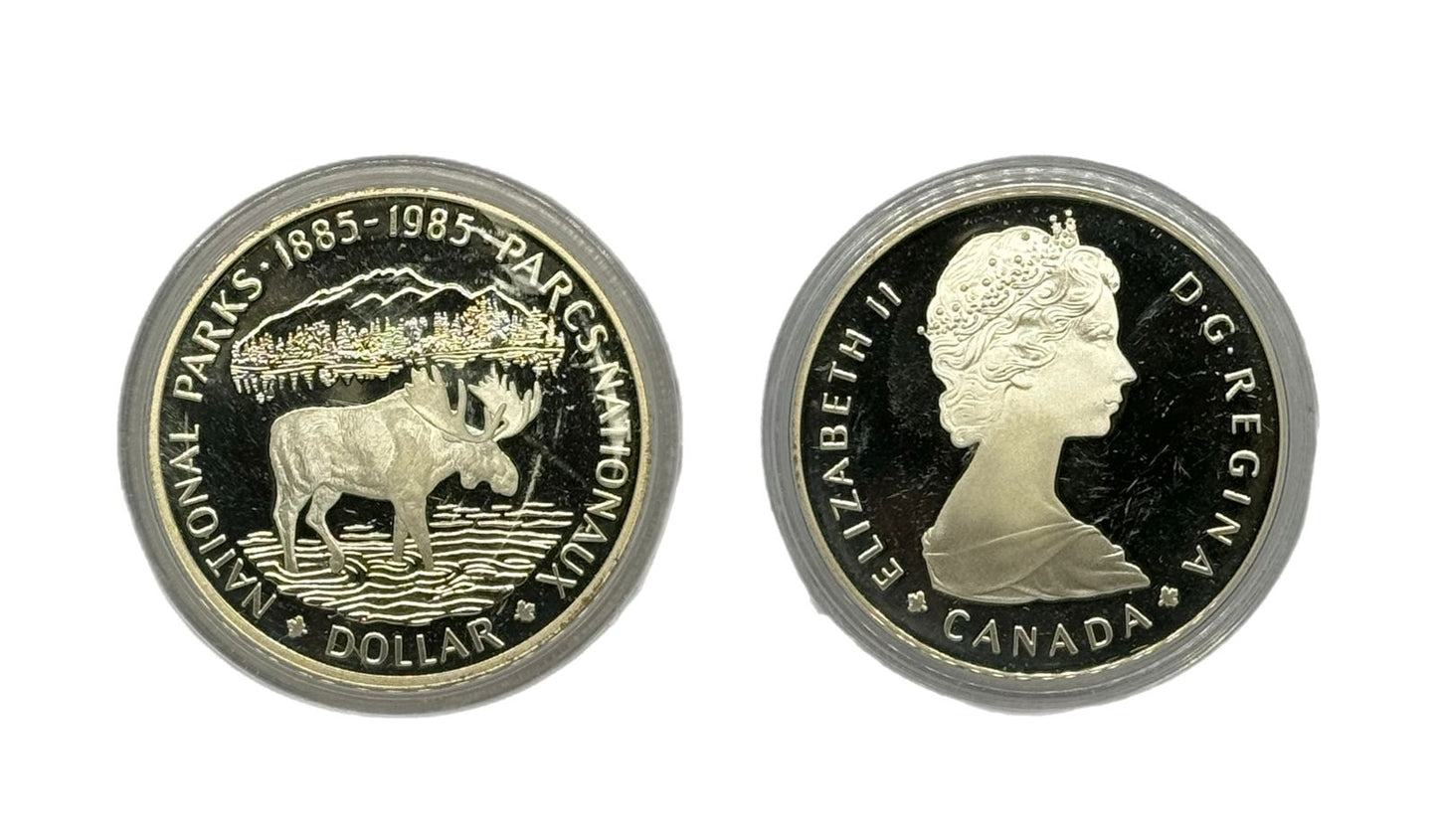 Dólar Canadá Plata 500