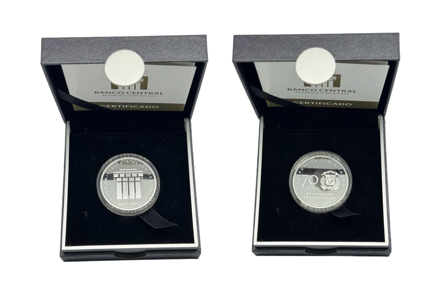 70 Peso República Dominicana - 70 Aniversario del Banco Central