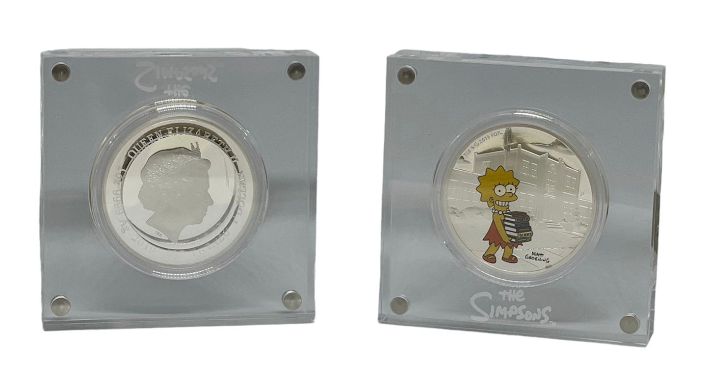 The Simpsons Maggie Simpson 1$ 1oz Tuvalu 2019