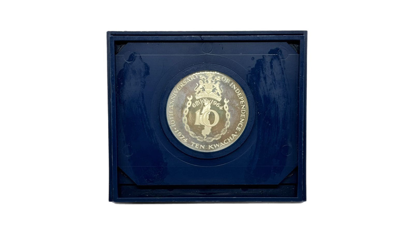10 Kwacha 1974 República de Malawi