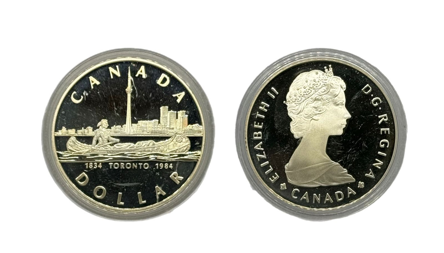 Dólar Canadá Plata 500