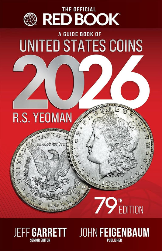 Libro Rojo 2026 - Guía De Monedas de Estados Unidos