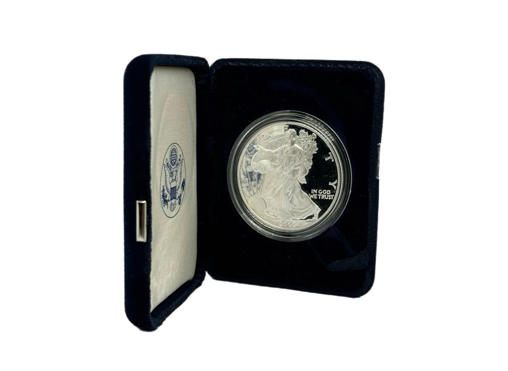 1 Dólar Silver Eagle 2000 USA