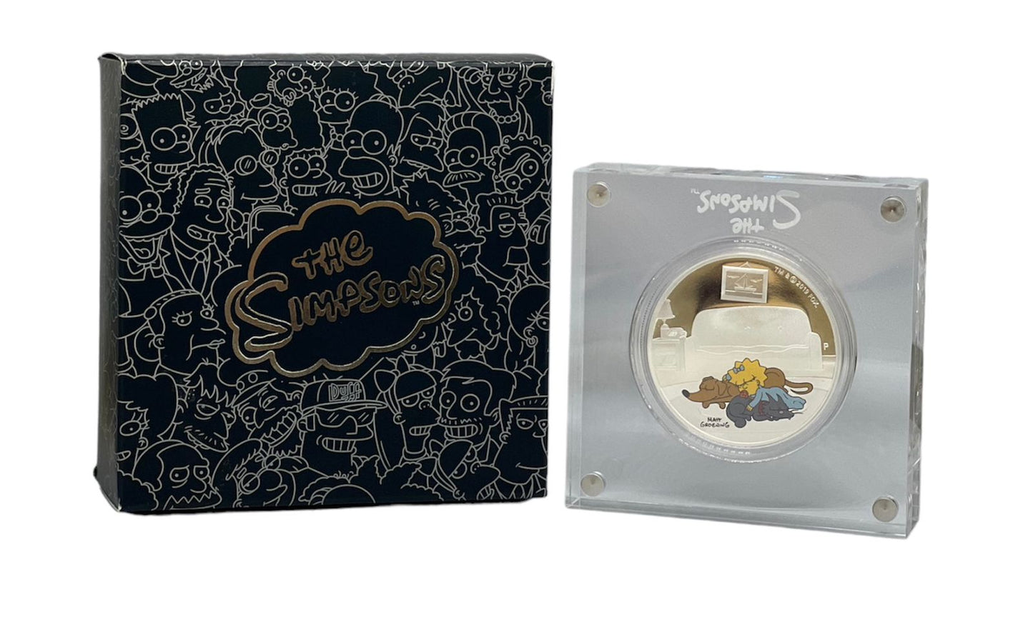 The Simpsons Maggie Simpson 1$ 1oz Tuvalu 2019