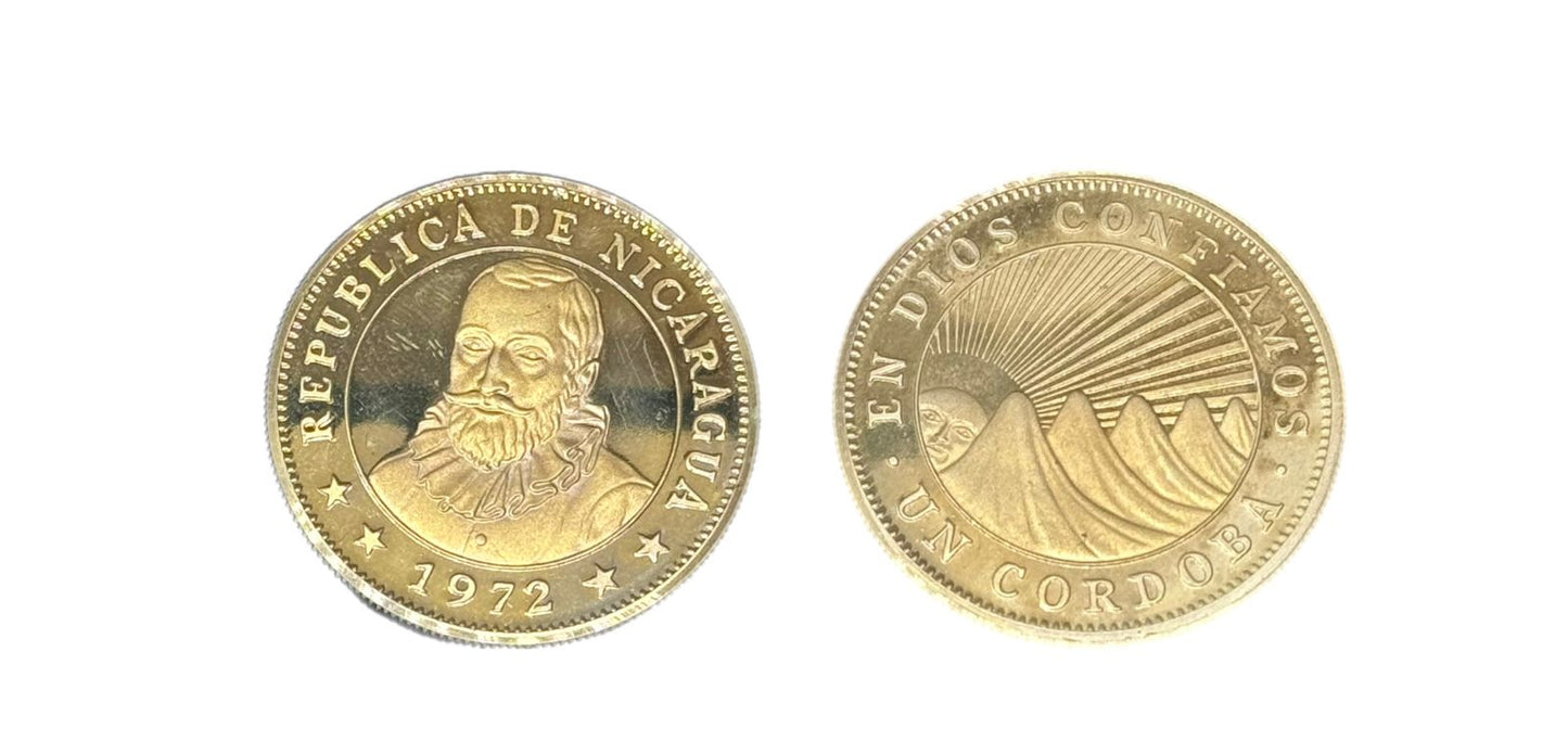 1 Cordoba 1972 Nicaragua