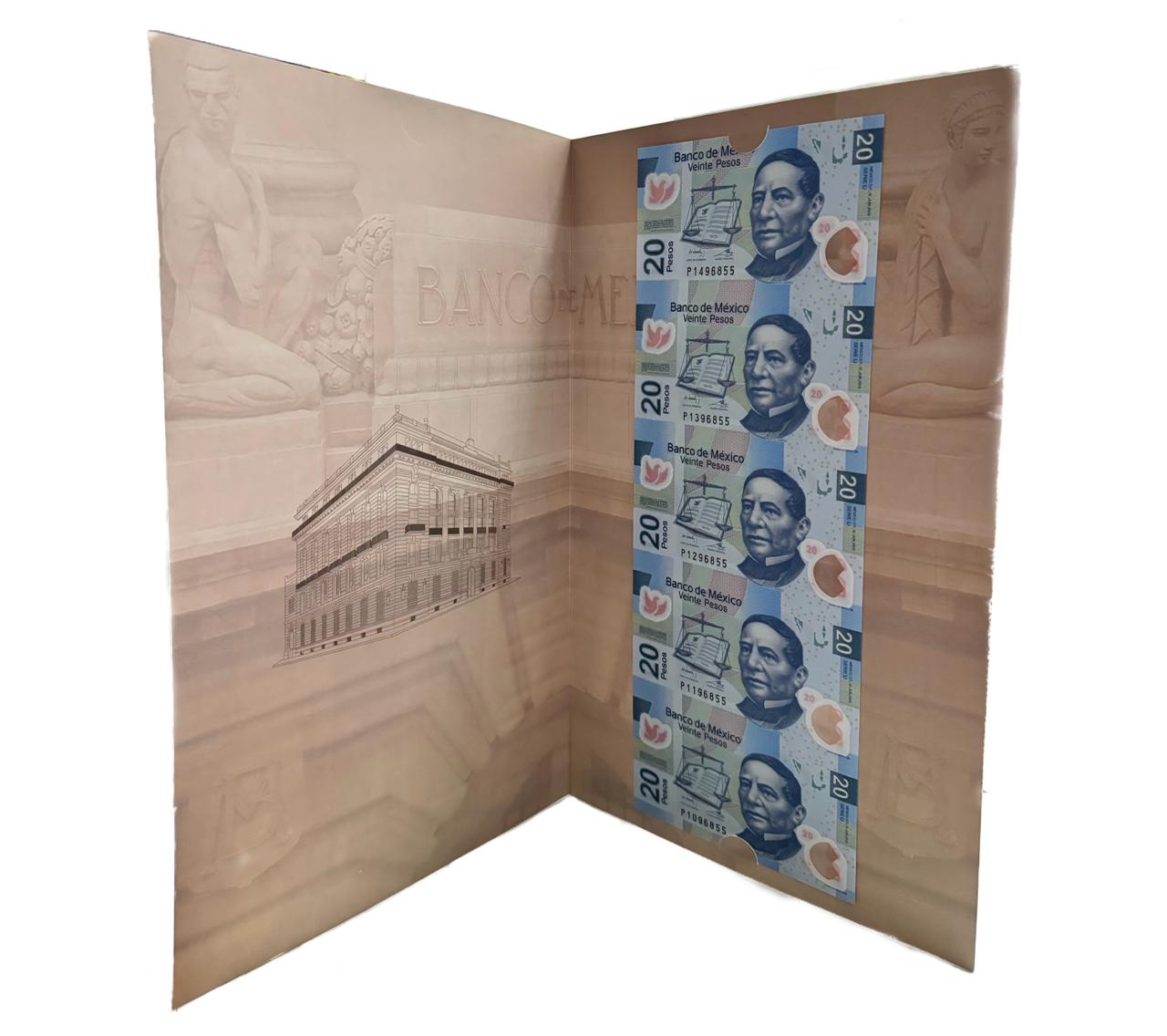 Billetes de 20 Pesos - México