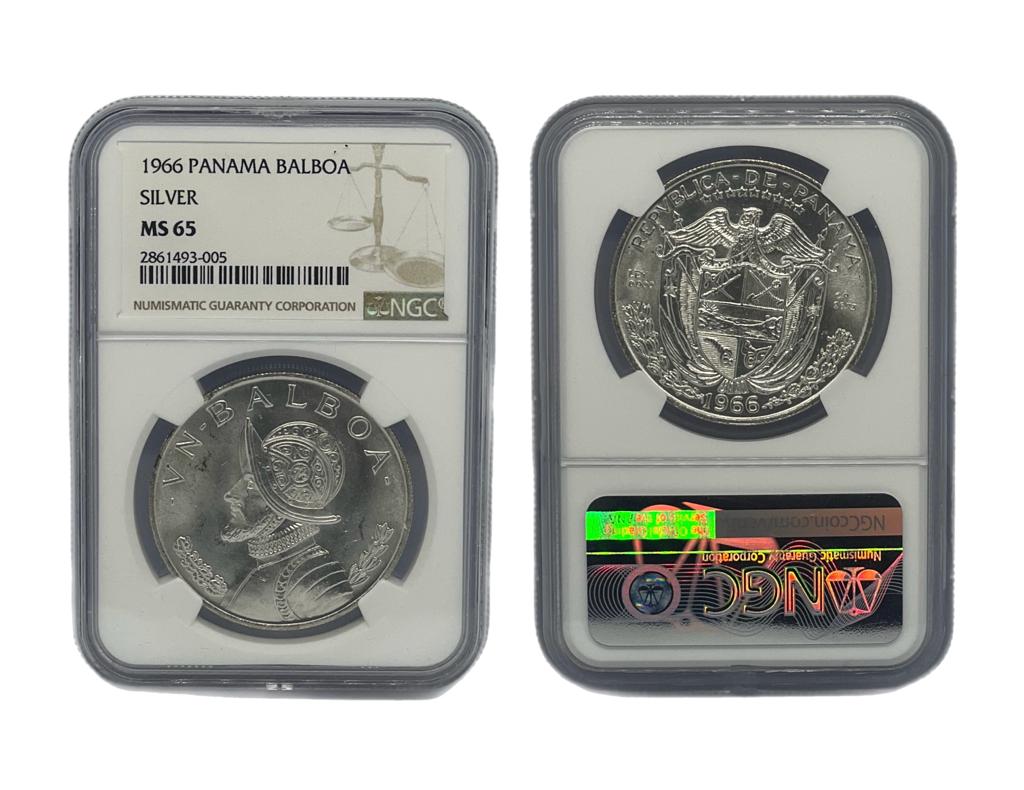 Balboa 1966 Panamá NGC