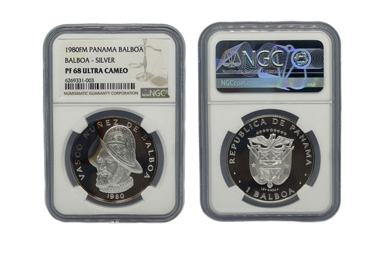 Balboa Plata 1980FM Panamá NGC