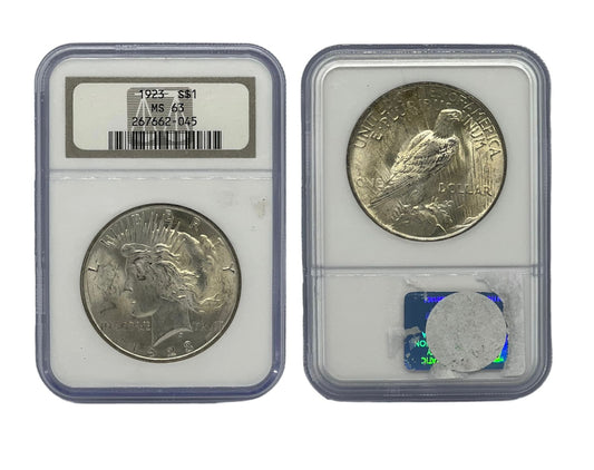 1 Dólar 1923 Liberty USA NGC