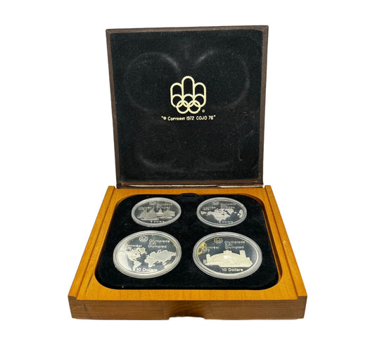 Set de Monedas Proof Conmemoración de las Olimpiadas 1976 - Canada