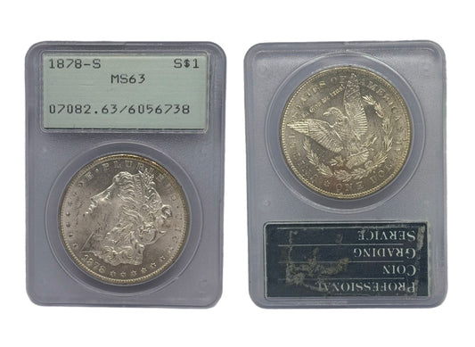 1 Dólar 1878-S USA PCGS