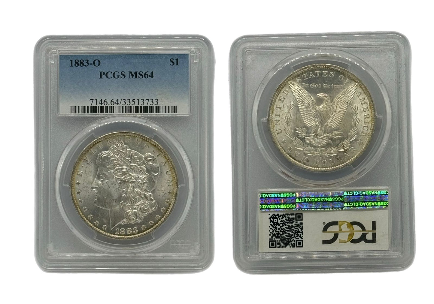 1 Dolar Plata Morgan 1883 PCGS