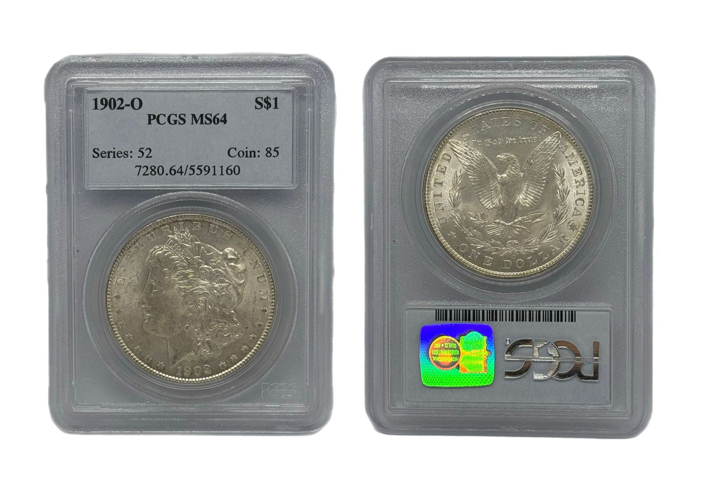 1 Dólar 1902-O USA PCGS