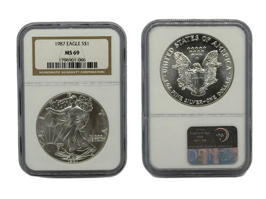 1 Dólar 1987 Eagle NGC