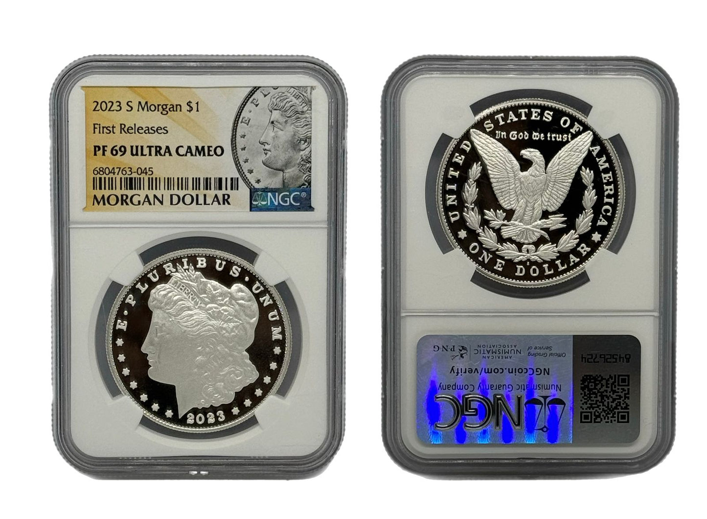 1 Dolar Plata Morgan 2023 NGC