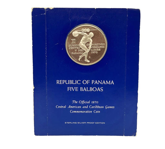 5 Balboas (Juegos Deportivos Centroamericanos y del Caribe Panamá) 1970