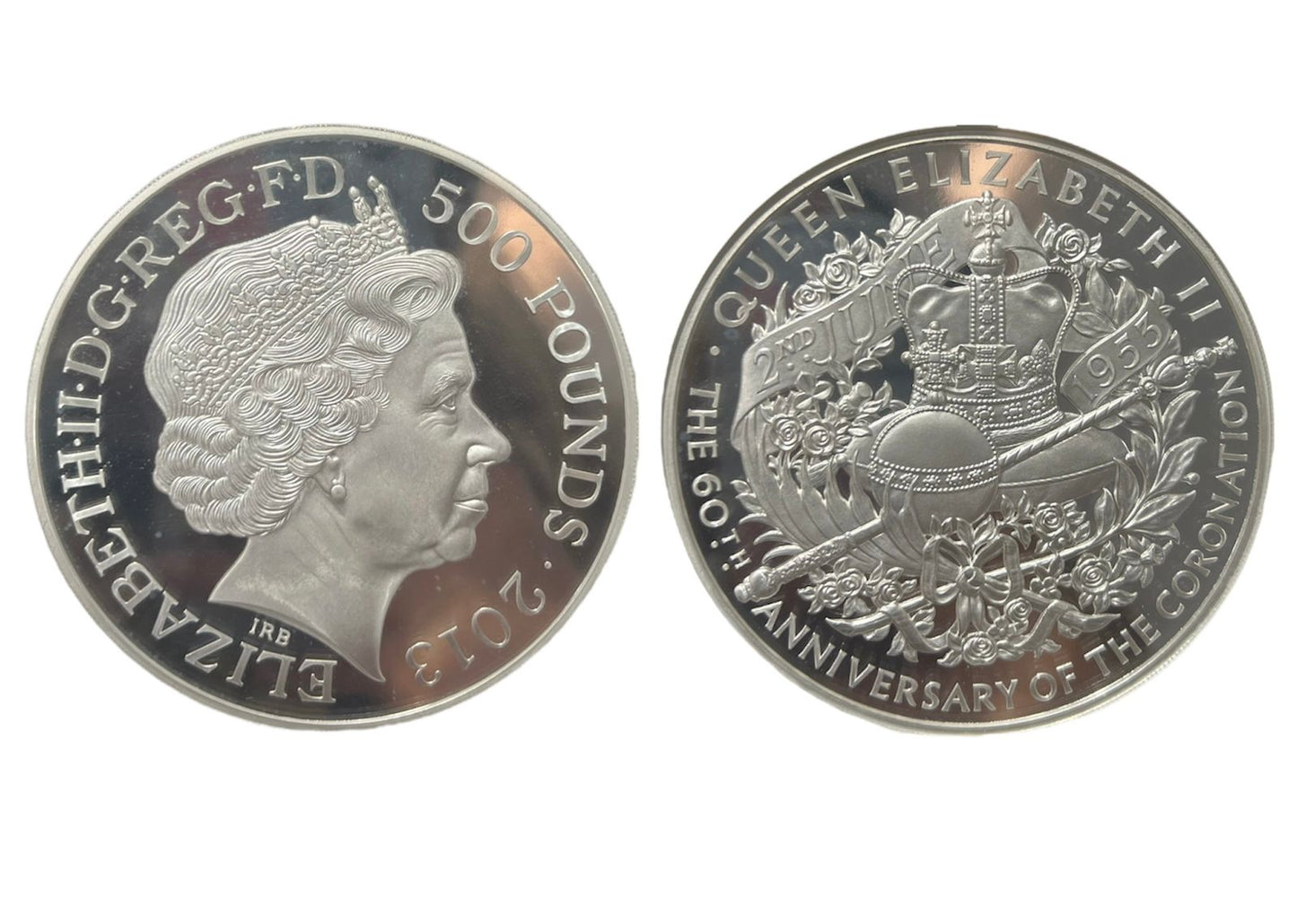 Reina Elizabeth II - Coronación Aniversario 60 S500P 2013 Gran Bretaña