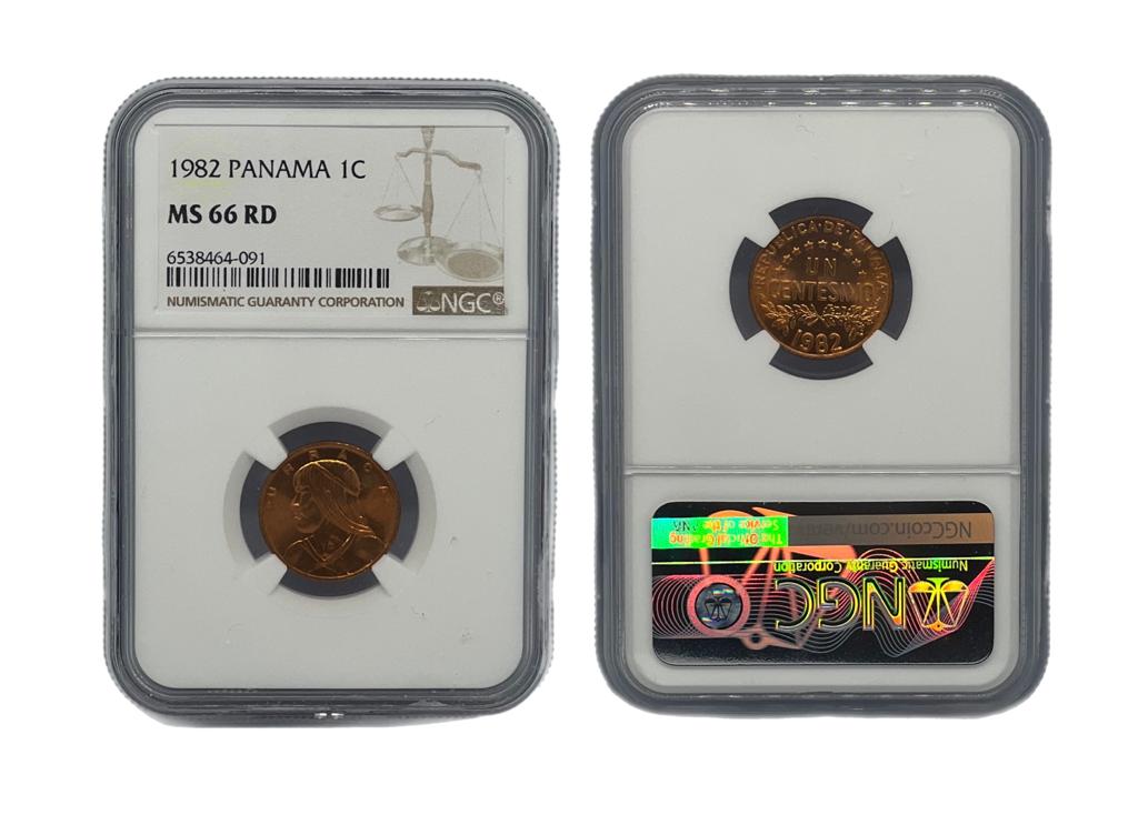 1 Centésimo 1982 Panamá NGC