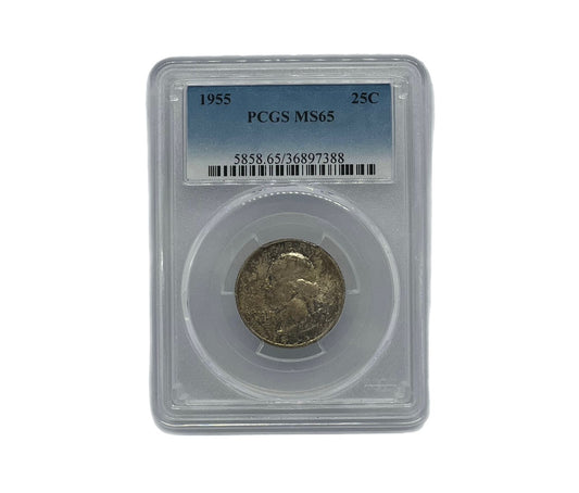 25 Centavos 1955 PCGS