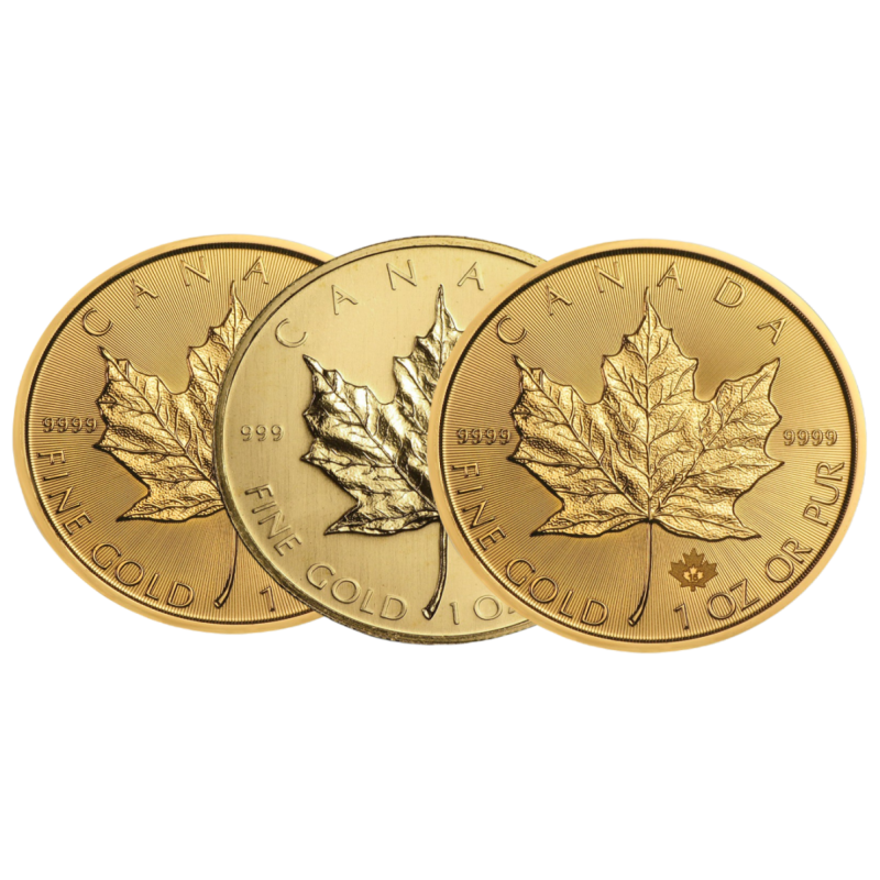 Moneda de Oro .999 - Maple Canada
