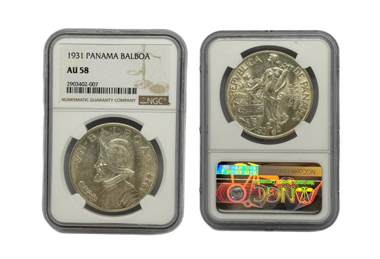 Balboa 1931 Panamá NGC