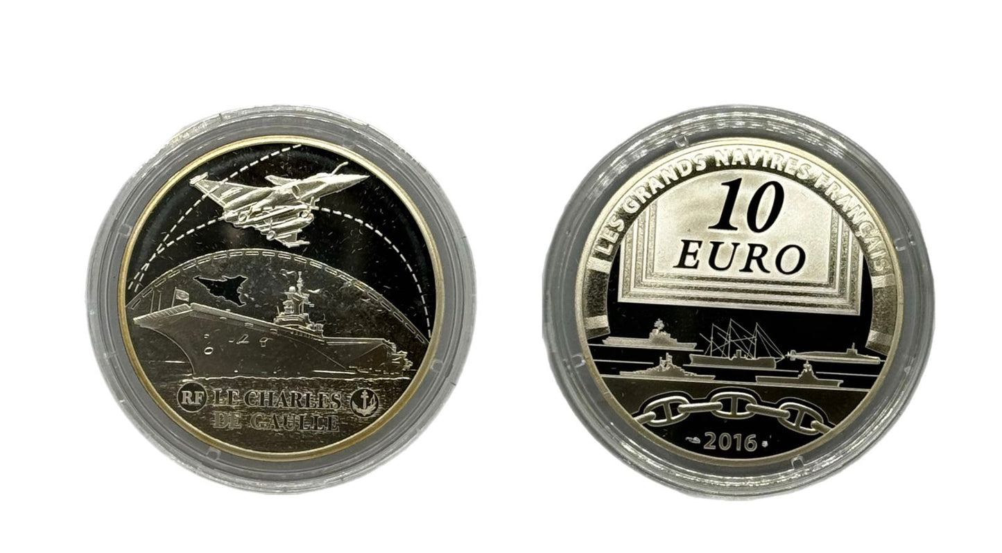 10 Euro Plata Proof 2016 - Paris