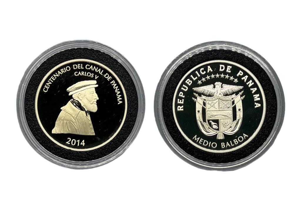 1/2 Balboa (Centenario del Canal de Panamá) 2014