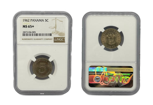 5 Centésimo 1962 Panamá NGC