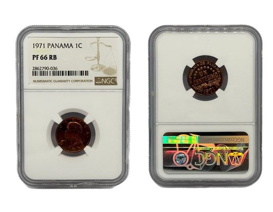 1 Centésimo 1971 Panamá NGC