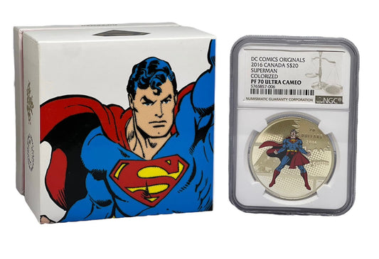 Super Man S$20 2016 Canada