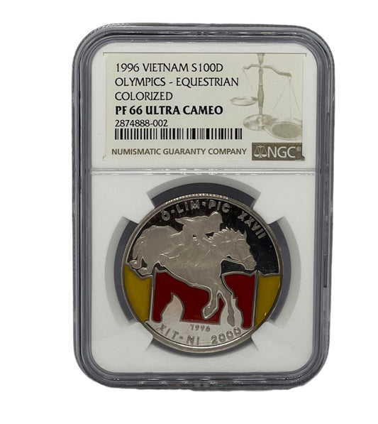 100 Đồng Plata 1996 Vietnam NGC