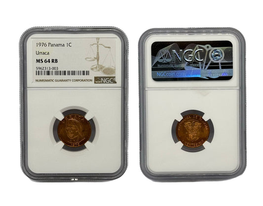 1 Centésimo 1976 Panamá NGC