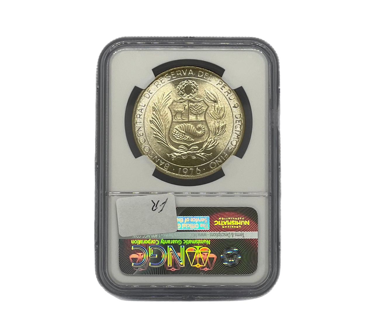 400 Soles 1976 Peru NGC