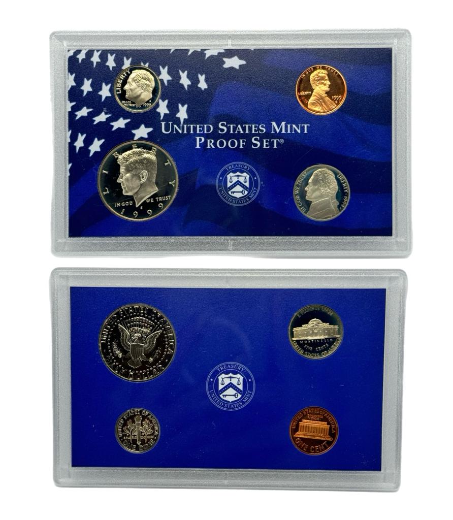 1999 Estados Unidos Set de Monedas Proof