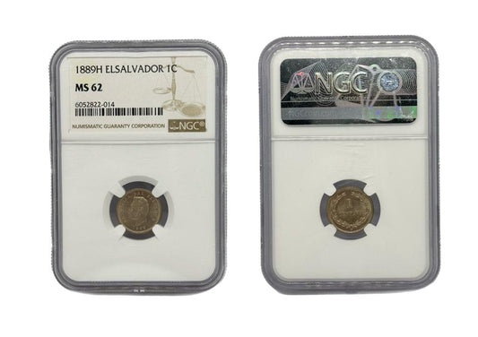 1 Centavo 1889H El Salvador NGC