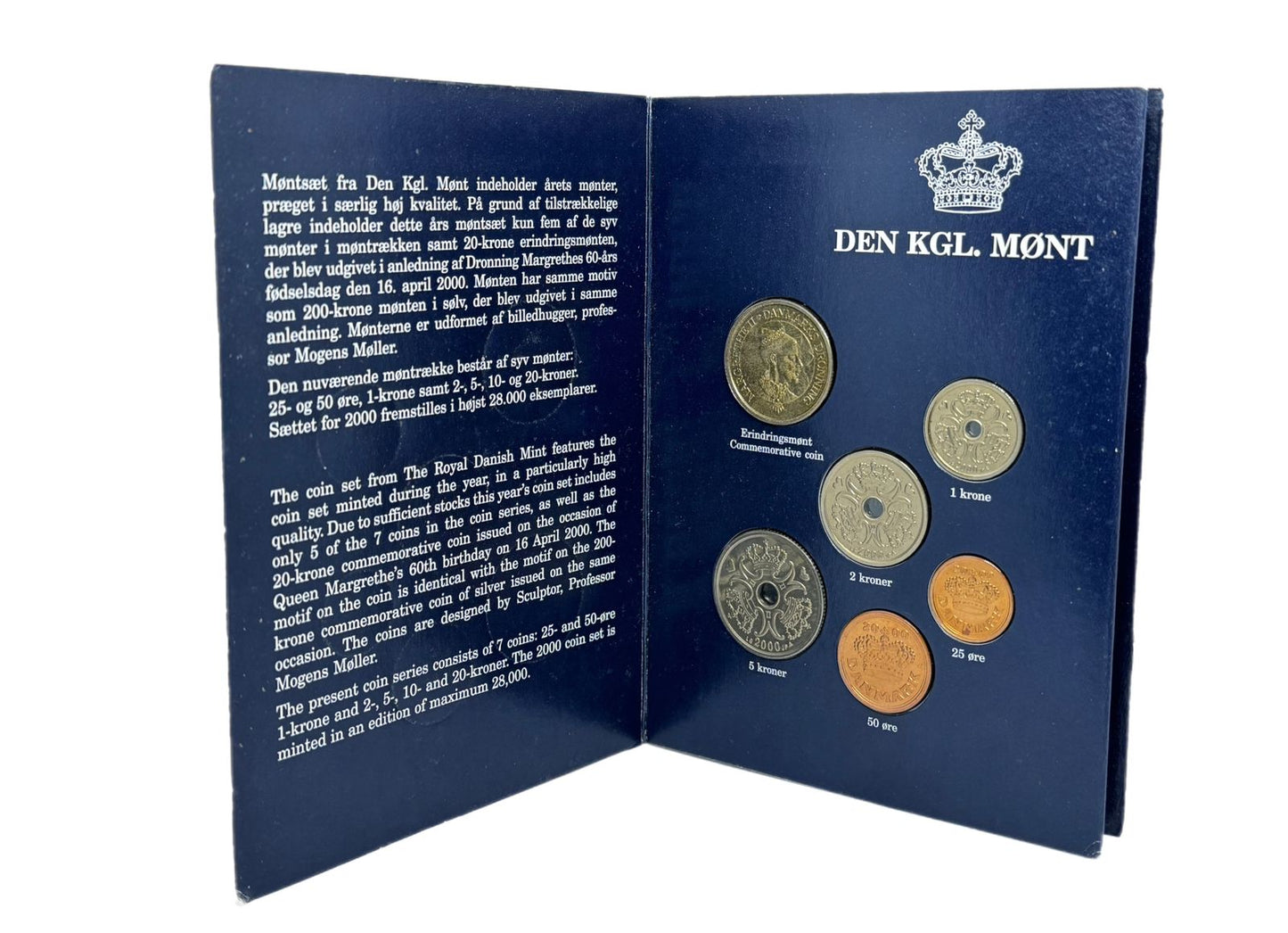 Set de 6 Monedas 2000 - Dinamarca